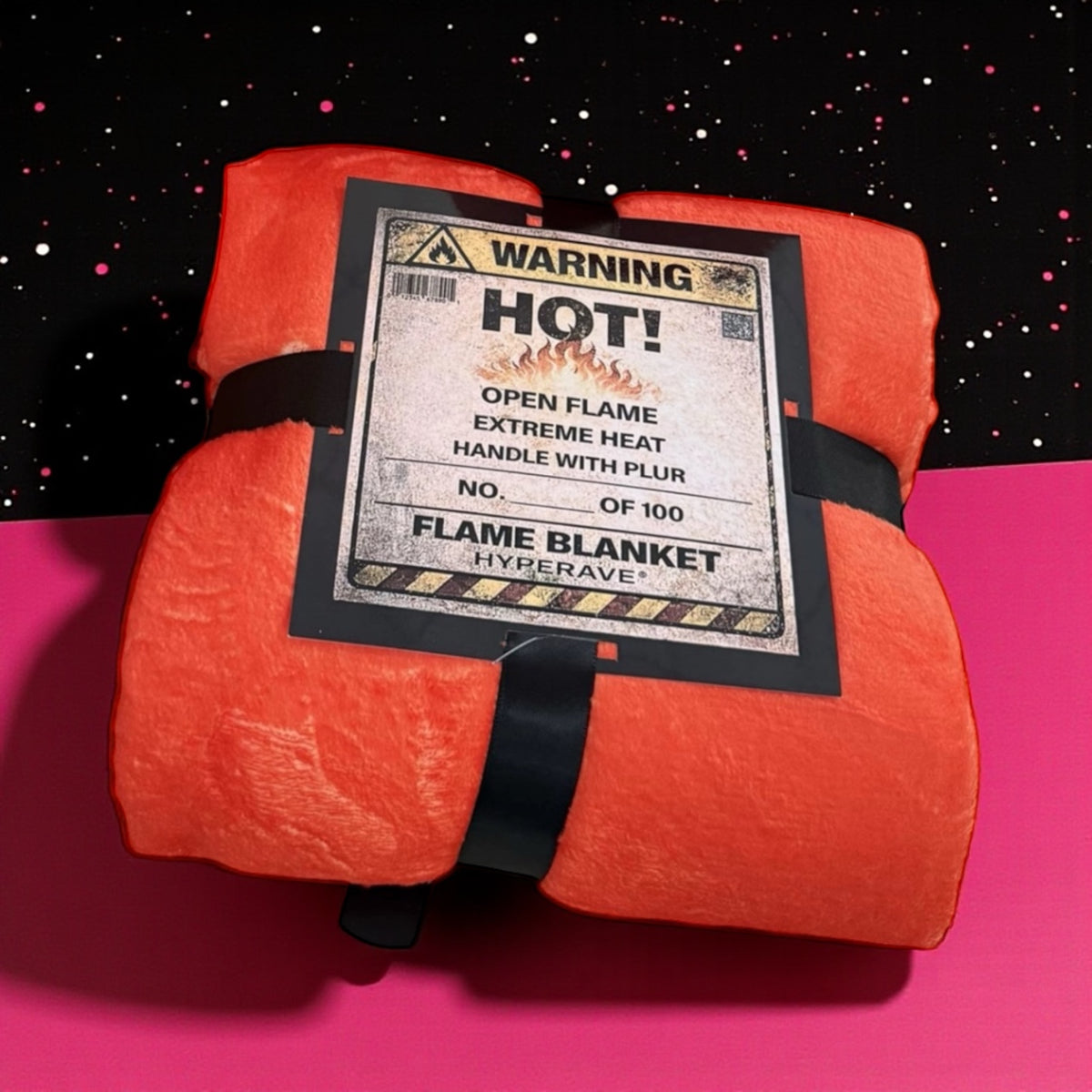 HOT (Sticker) Rave Blanket