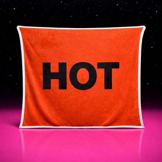 HOT (Sticker) Rave Blanket