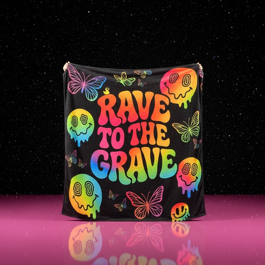 Rave To The Grave Blanket